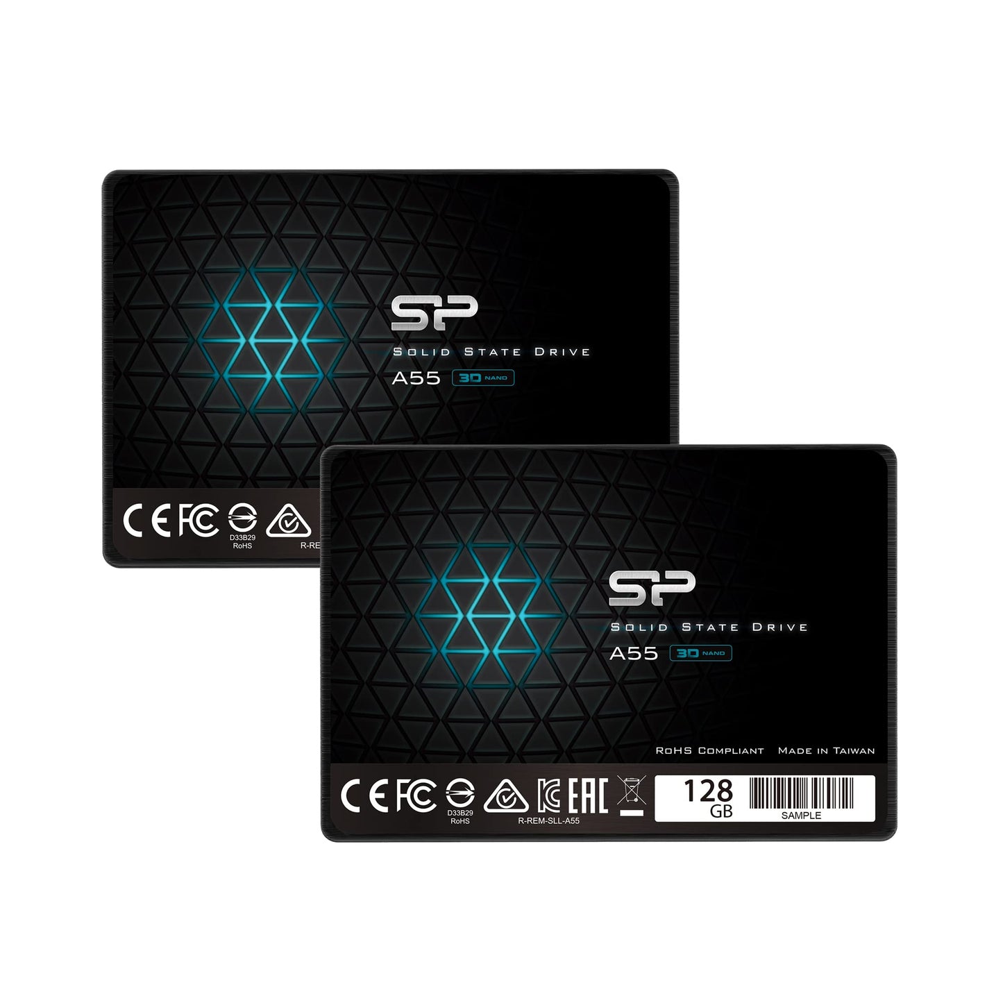 SP 512GB SSD 3D NAND A55 SLC Cache Performance Boost SATA III 2.5" 7mm (0.28") Internal Solid State Drive (SP512GBSS3A55S25)