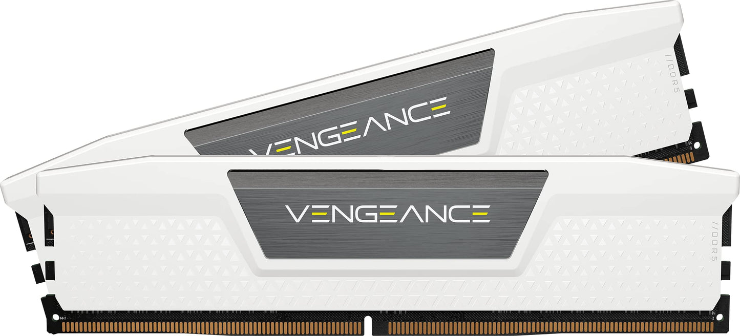 Memoria RAM DDR5 CORSAIR Vengeance de 32 GB (2 x 16 GB), 6000 MHz, CL30-36-36-76, 1,40 V, Intel XMP, para ordenador de sobremesa, color negro (CMK32GX5M2B6000C30) 