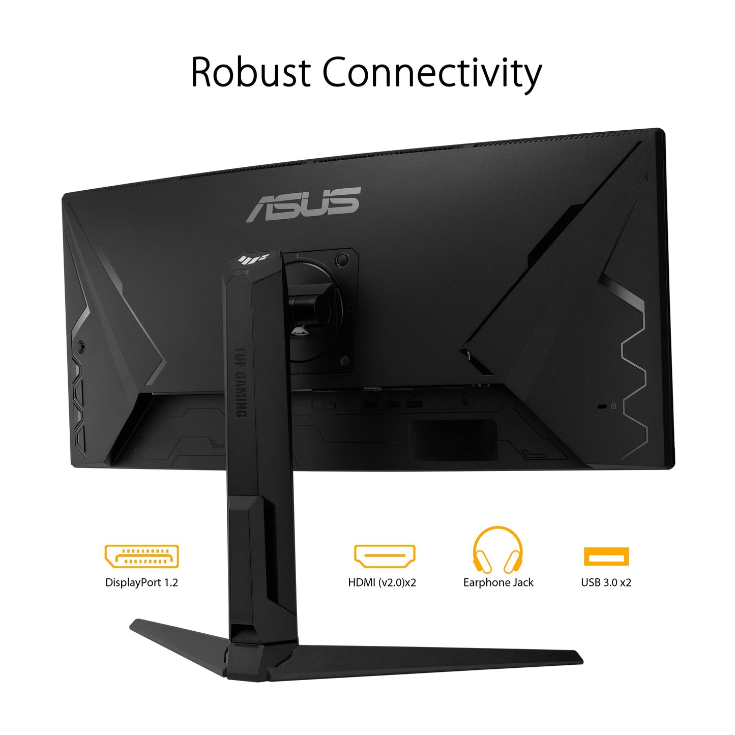 ASUS TUF Gaming 32" 1440P HDR Curved Monitor (VG32VQ1B) - QHD (2560 x 1440), 165Hz (Supports 144Hz), 1ms, Extreme Low Motion Blur, Speaker, FreeSync Premium, VESA Mountable, DisplayPort, HDMI,BLACK