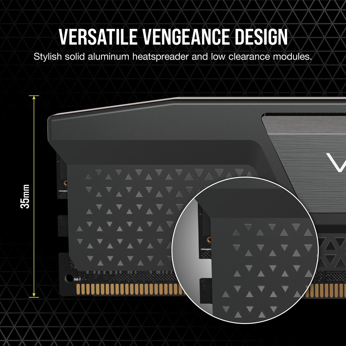 CORSAIR VENGEANCE DDR5 RAM 64GB (2x32GB) 6400MHz CL32-40-40-84 1.40V Intel XMP Desktop Computer Memory - Black (CMK64GX5M2B6400C32)