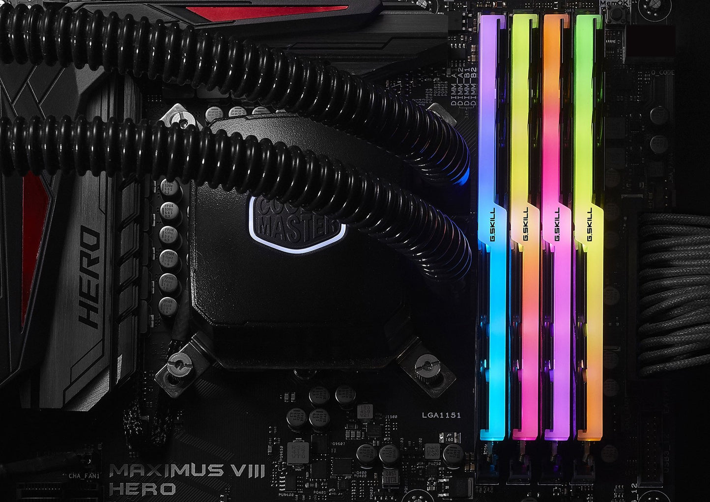 G.SKILL Trident Z RGB Series (Intel XMP) DDR4 RAM 64GB (2x32GB) 3600MT/s CL18-22-22-42 1.35V Desktop Computer Memory UDIMM (F4-3600C18D-64GTZR)