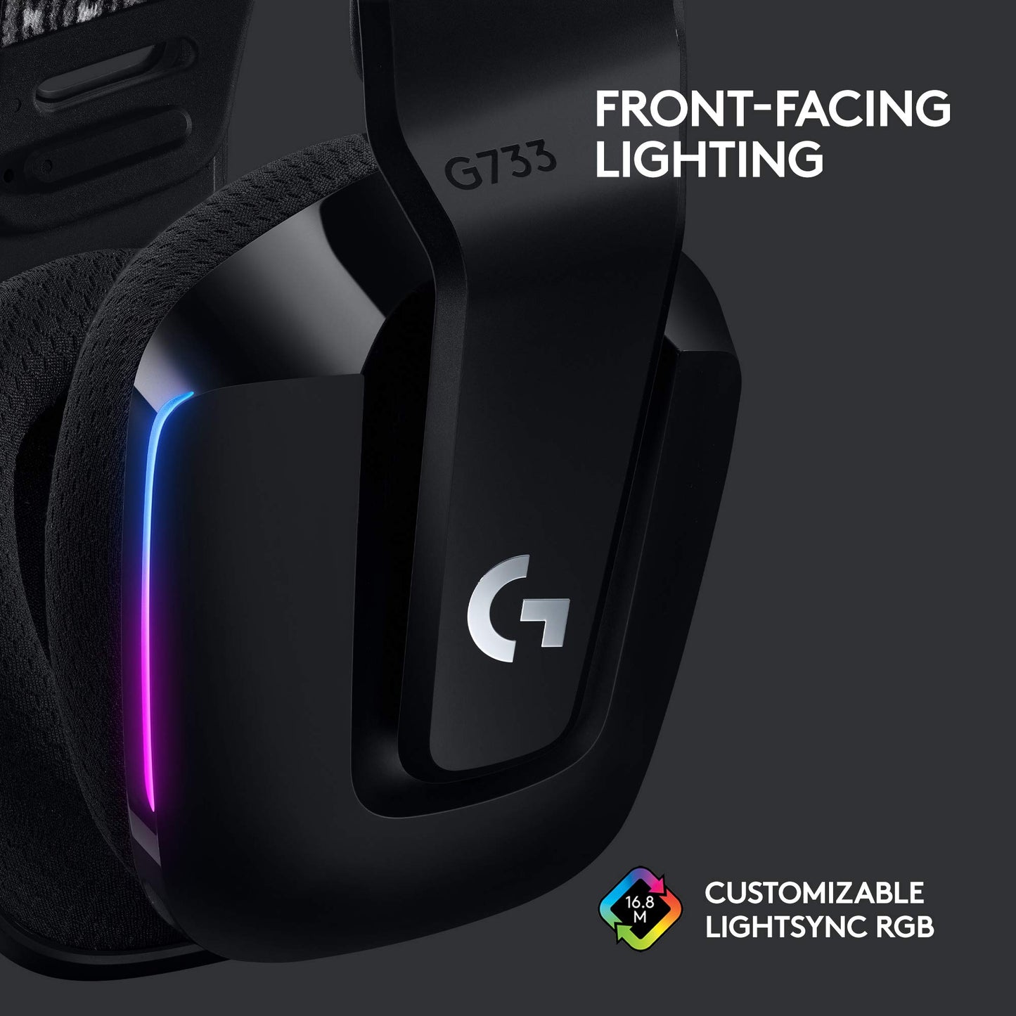 Logitech G203 Wired Gaming Mouse, 8,000 DPI, Rainbow Optical Effect LIGHTSYNC RGB, 6 Programmable Buttons, On-Board Memory, Screen Mapping, PC/Mac Computer and Laptop Compatible - Black