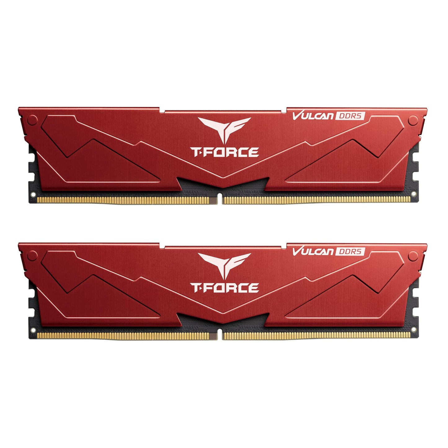 TEAMGROUP T-Force Vulcan DDR5 32GB (2x16GB) 6000MHz (PC5-48000) CL38 Desktop Memory Module Ram (Black) for Chipset 600 700 Series XMP 3.0 Ready - FLBD532G6000HC38ADC01