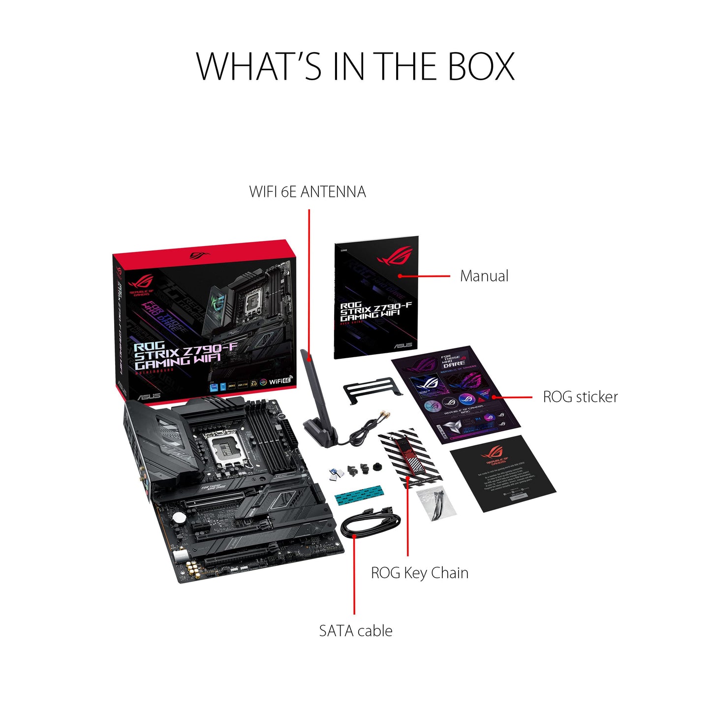 ASUS ROG Strix Z790-F Gaming WiFi II LGA 1700(Intel 14th &13th & 12th Gen) ATX Gaming Motherboard(DDR5,2.5 Gb LAN,5XM.2 Slots,PCIe 5.0 x16,WiFi 7,Front-Panel Connector with PD 3.0 up to 30W)