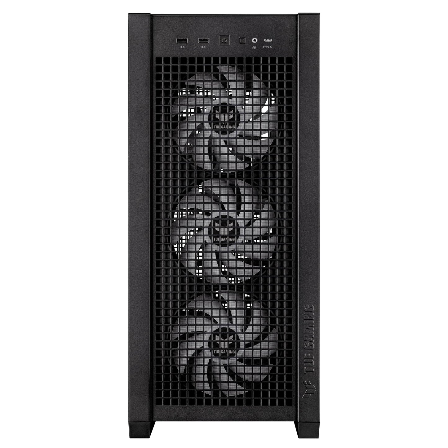 ASUS TUF Gaming GT501 White Edition Mid-Tower Computer Case for up to EATX Motherboards with 2 x USB 3.1 Front Panel, Smoked Tempered Glass, Steel Construction, and Four Case Fans