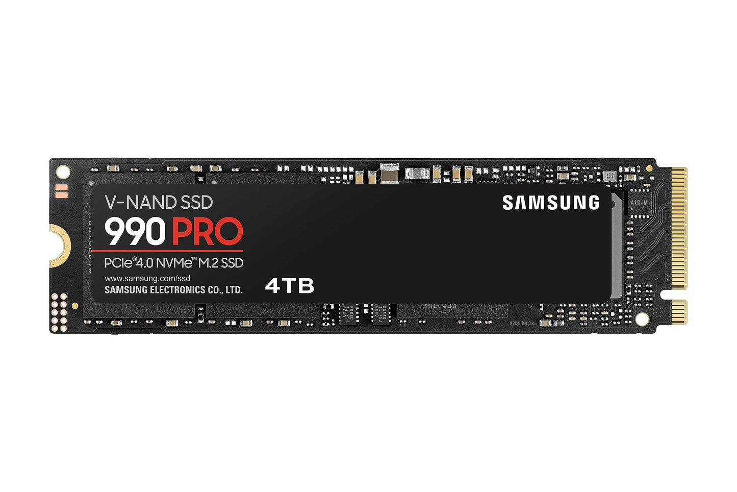 SAMSUNG 990 PRO SSD NVMe M.2 PCIe Gen4, M.2 2280 Internal Solid State Hard Drive, Seq. Read Speeds Up to 7,450 MB/s for High End Computing, Gaming, and Heavy Duty Workstations, MZ-V9P2T0B/AM