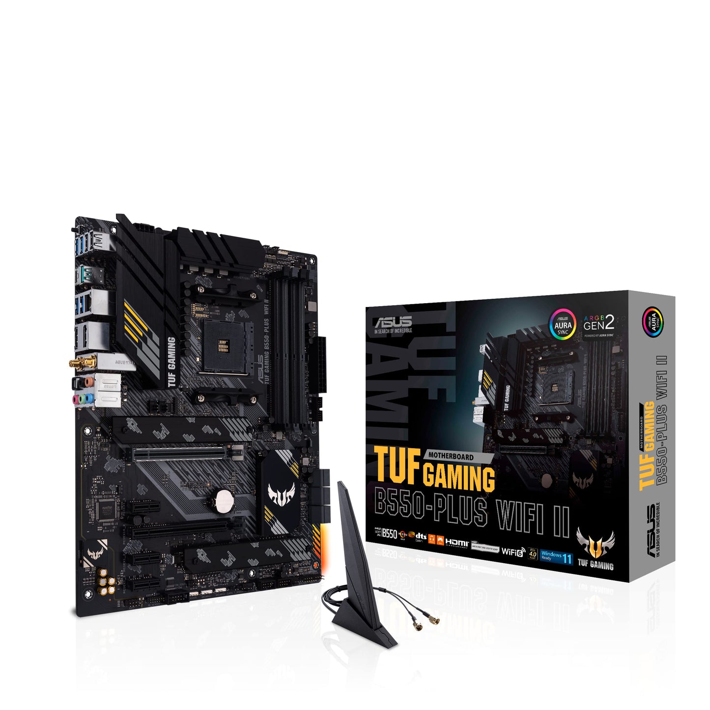 Asus ROG Strix B550-F Gaming WiFi II AMD AM4 (3rd Gen Ryzen) ATX Motherboard (PCIe 4.0,WiFi 6E, 2.5Gb LAN, BIOS Flashback, HDMI 2.1, Addressable Gen 2 RGB Header and Aura Sync)