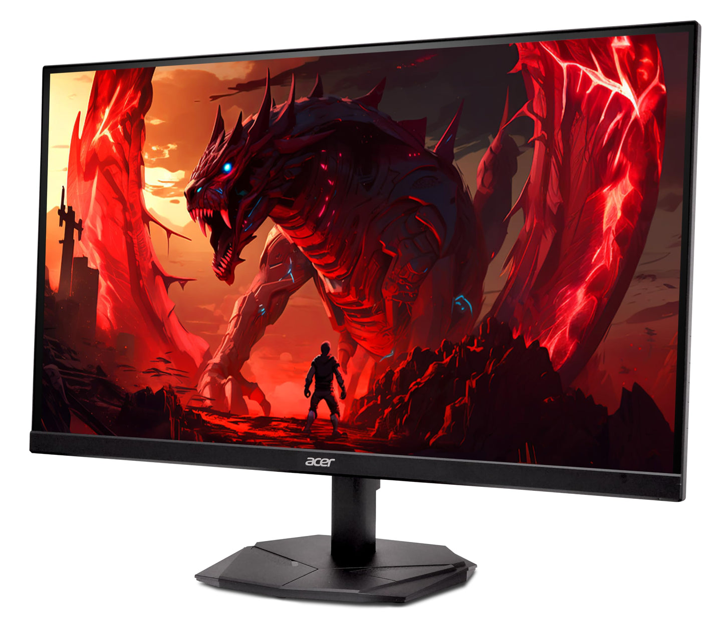 Monitor para juegos Acer Nitro 27" WQHD 2560 x 1440 IPS | AMD FreeSync | Frecuencia de actualización de hasta 180 Hz | Hasta 0,5 ms | DCI-P3 95 % | Compatibilidad con HDR 10 | 1 Display Port 1.2 y 2 HDMI 2.0 | KG271U N3bmiipx 