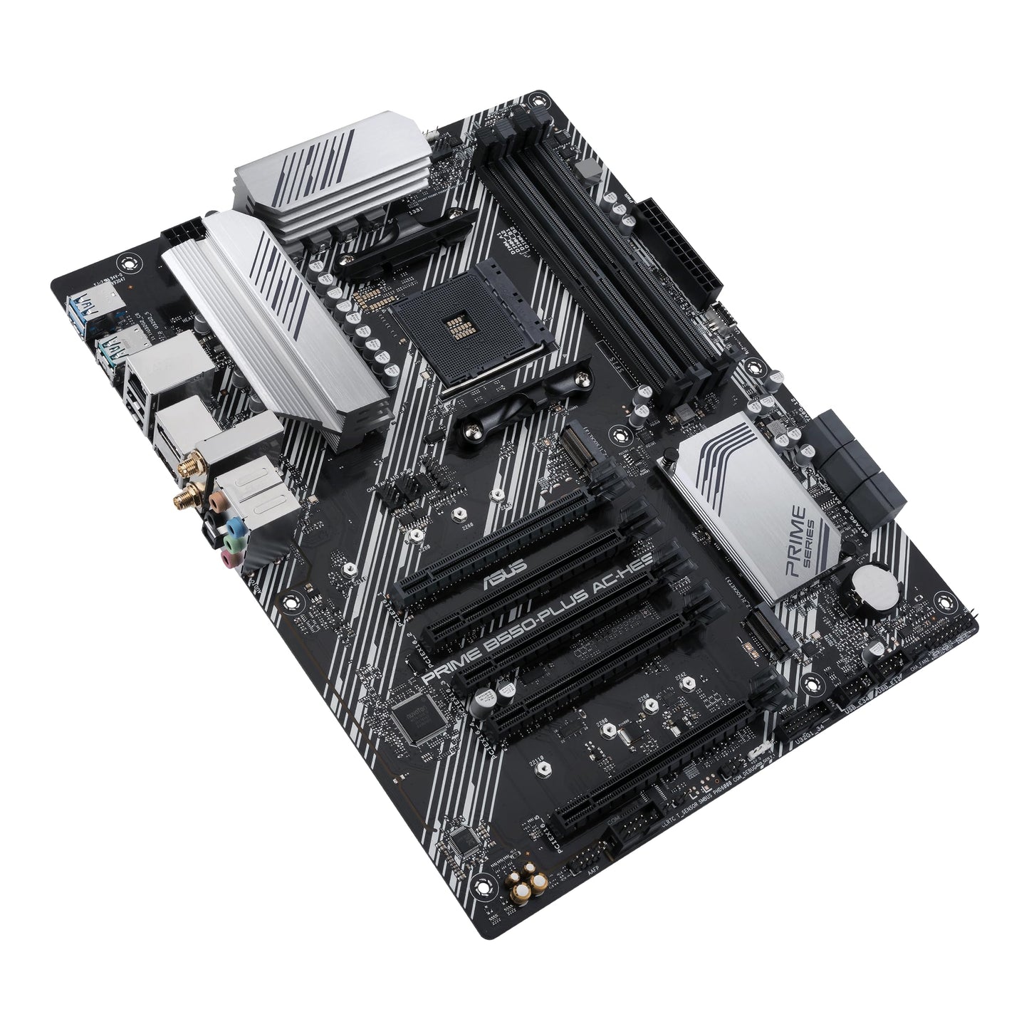 ASUS Prime B450M-A II AMD AM4 (Ryzen 5000, 3rd/2nd/1st Gen Ryzen Micro ATX Motherboard (128GB DDR4, 4400 O.C.), NVMe, HDMI 2.0b/DVI/D-Sub, USB 3.2 2, BIOS Flashback, and Aura Sync)