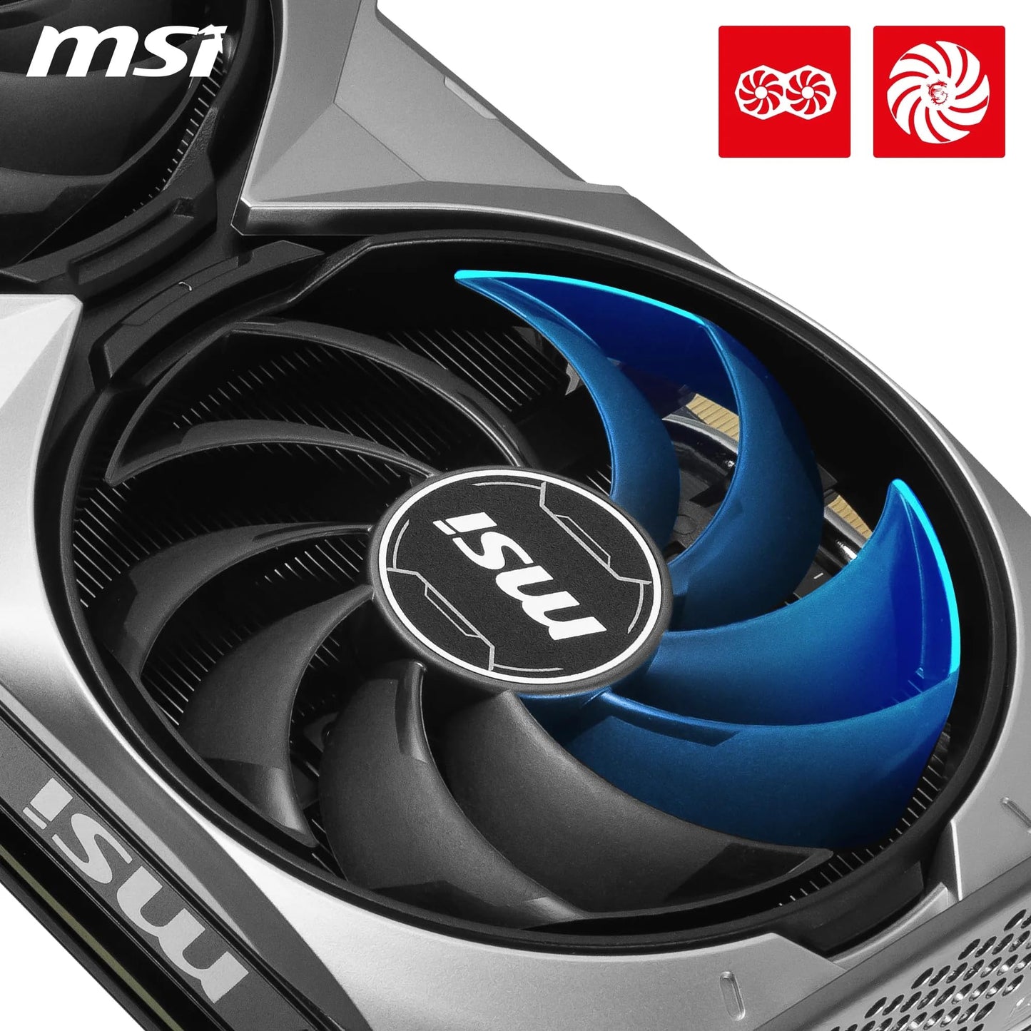 MSI GeForce RTX 4070 Ventus 2X E1 12G OC Gaming Graphics Card - 12GB GDDR6, 2490MHz, PCI Express Gen 4, 192 Bits, 3X DP v 1.4a, HDMI 2.1a (Supports 4K & 8K HDR)