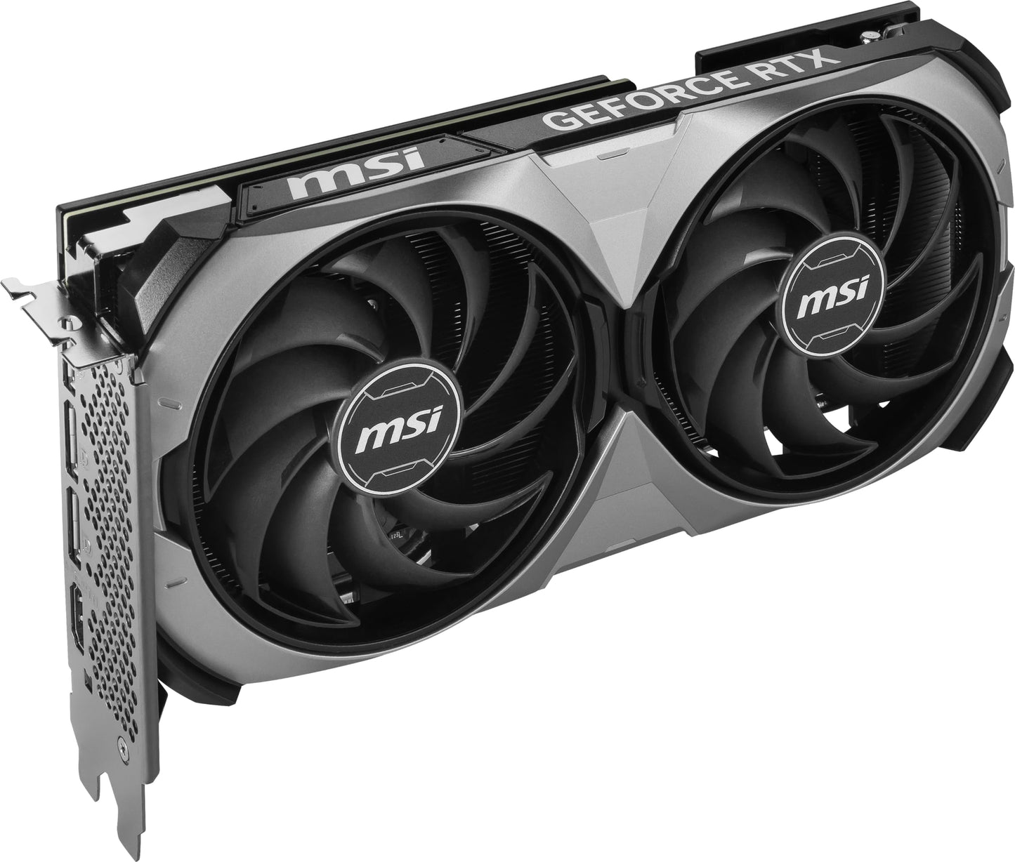 MSI GeForce RTX 4070 Ventus 2X E1 12G OC Gaming Graphics Card - 12GB GDDR6, 2490MHz, PCI Express Gen 4, 192 Bits, 3X DP v 1.4a, HDMI 2.1a (Supports 4K & 8K HDR)