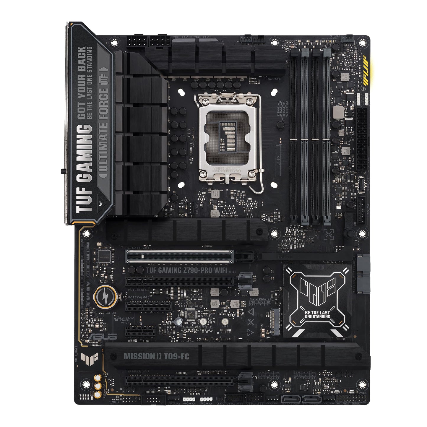 ASUS TUF Gaming Z790-Plus WiFi LGA 1700(Intel 14th,12th &13th Gen) ATX Gaming Motherboard(PCIe 5.0,DDR5,4xM.2 Slots,16+1 DrMOS,WiFi 6,2.5Gb LAN,Front USB 3.2 Gen 2 Type-C,Thunderbolt 4(USB4),Aura RGB)