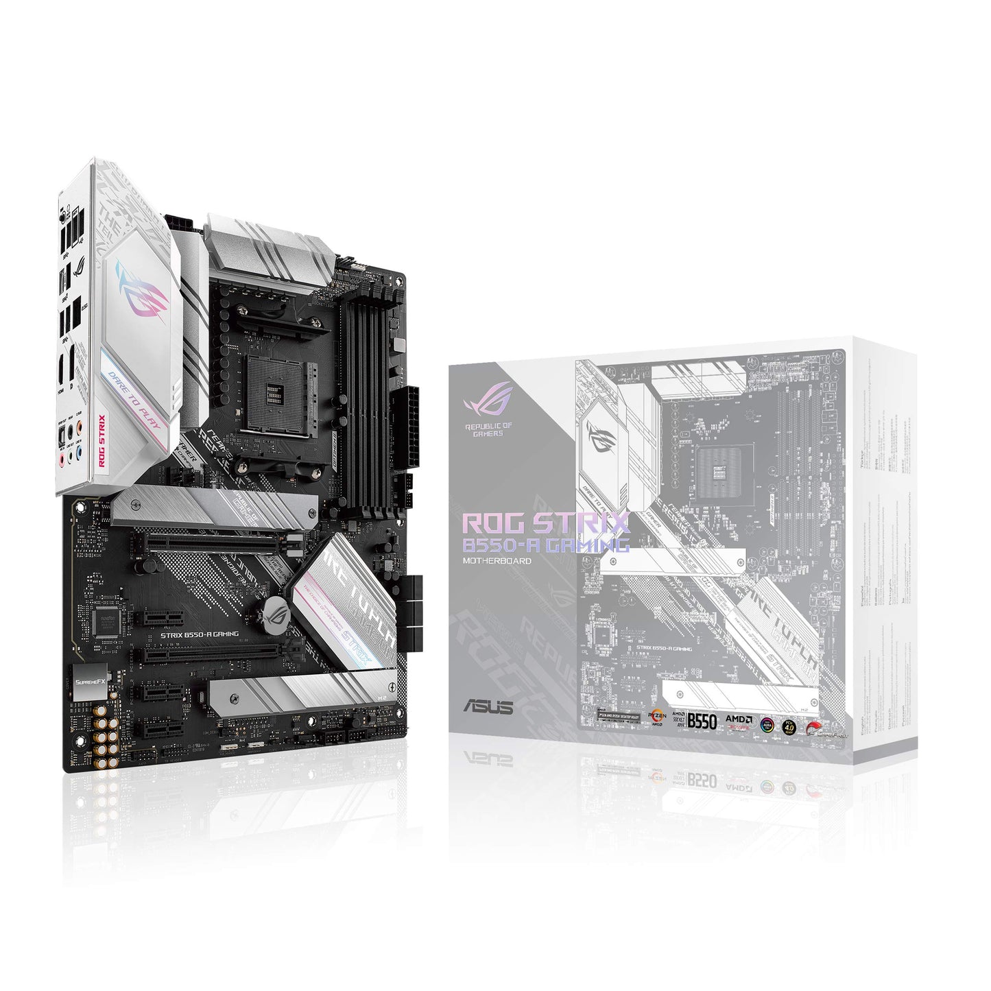 Asus ROG Strix B550-F Gaming WiFi II AMD AM4 (3rd Gen Ryzen) ATX Motherboard (PCIe 4.0,WiFi 6E, 2.5Gb LAN, BIOS Flashback, HDMI 2.1, Addressable Gen 2 RGB Header and Aura Sync)