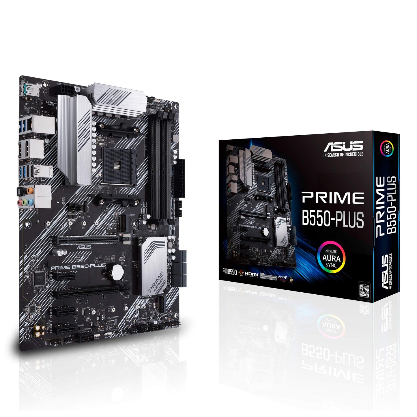 ASUS Prime B450M-A II AMD AM4 (Ryzen 5000, 3rd/2nd/1st Gen Ryzen Micro ATX Motherboard (128GB DDR4, 4400 O.C.), NVMe, HDMI 2.0b/DVI/D-Sub, USB 3.2 2, BIOS Flashback, and Aura Sync)